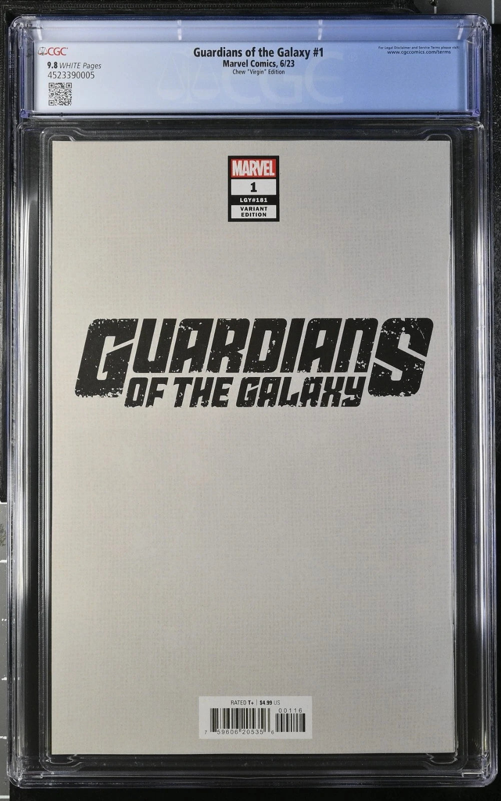 Guardians of the Galaxy #1 (1:50 Chew Virgin Variant)