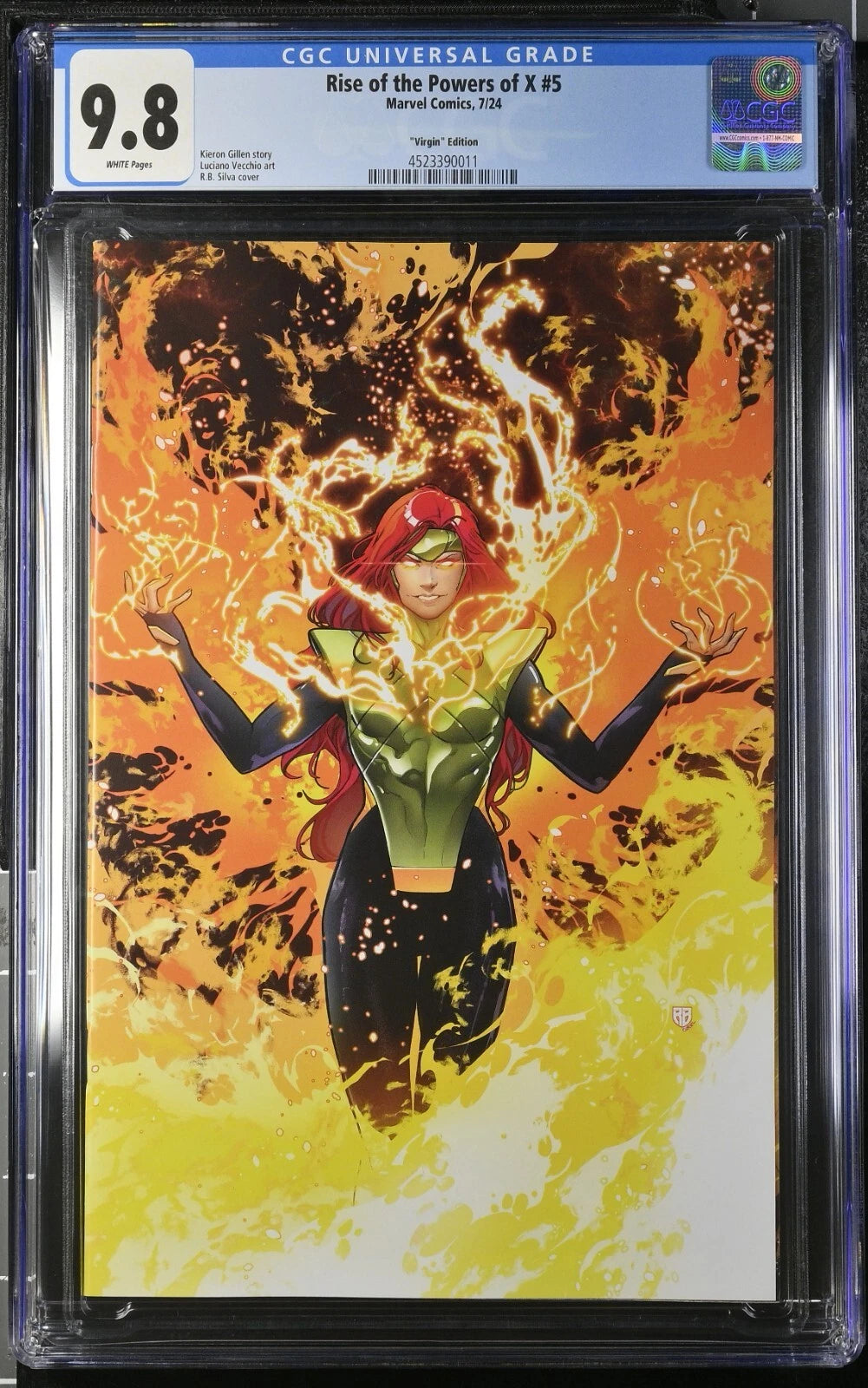 Rise of the Powers of X #5 (1:100 R. B. Silva Virgin Variant)