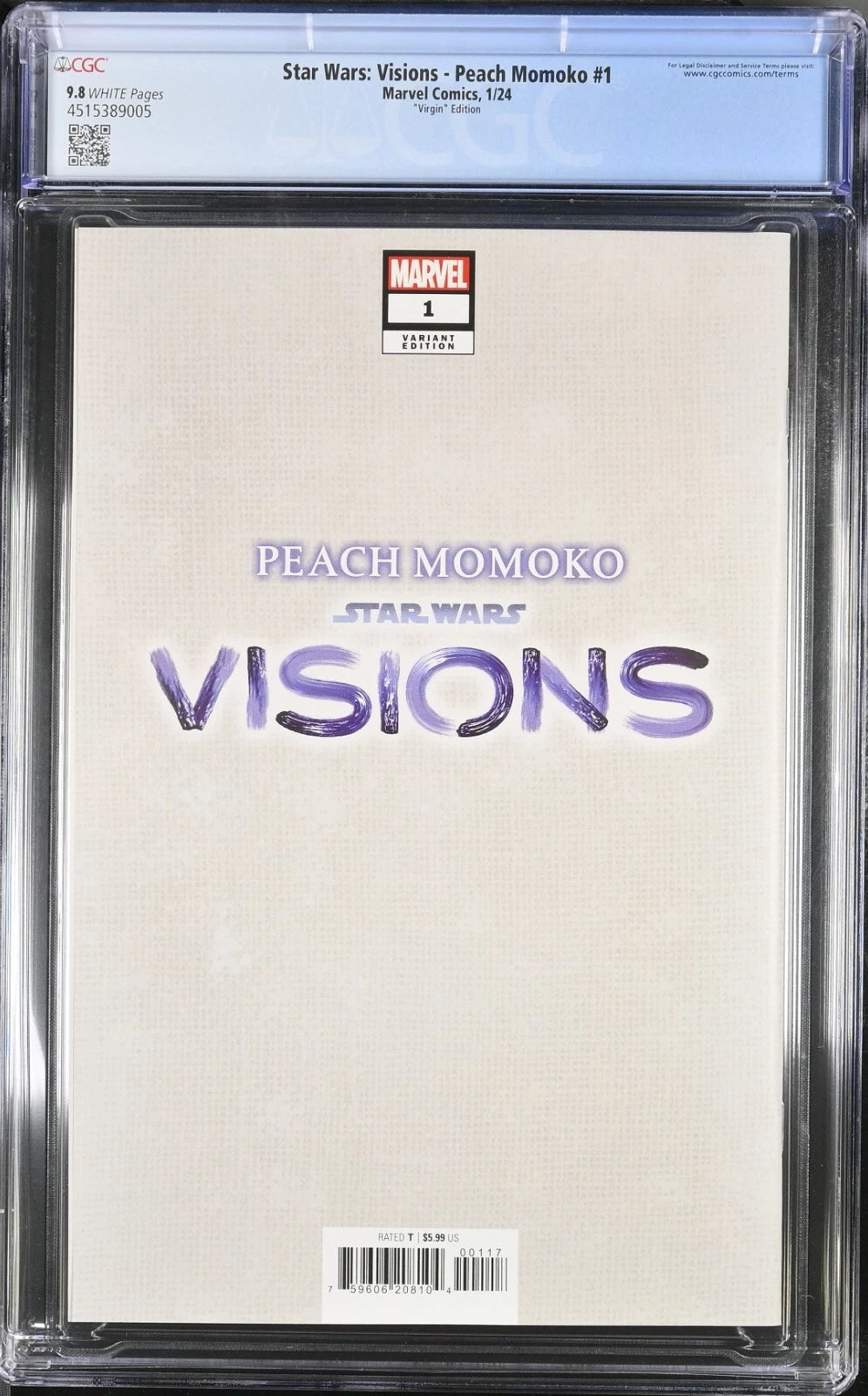 Star Wars: Visions – Peach Momoko #1 (1:100 Peach Momoko Virgin Variant)