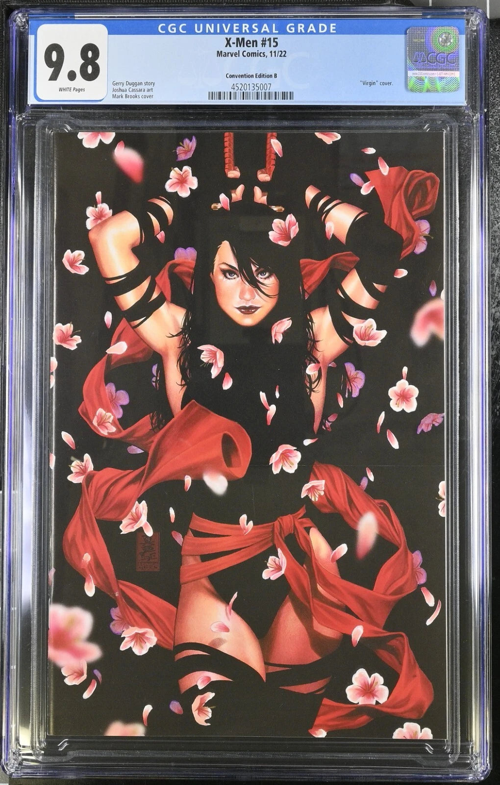 X-Men #15 (NYCC 2022 Mark Brooks Red Virgin Variant)