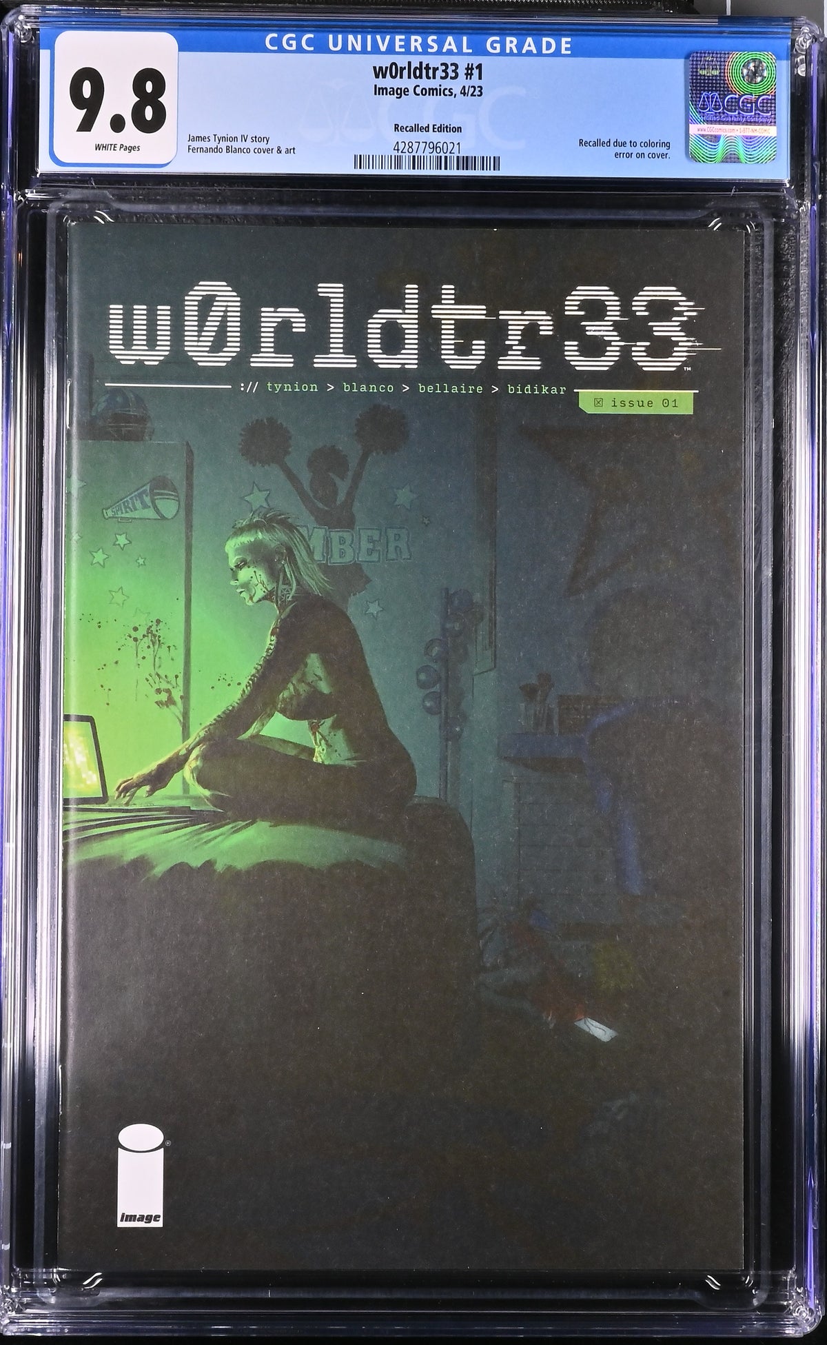 w0rldtr33 #1 (Recalled Edition) CGC 9.8
