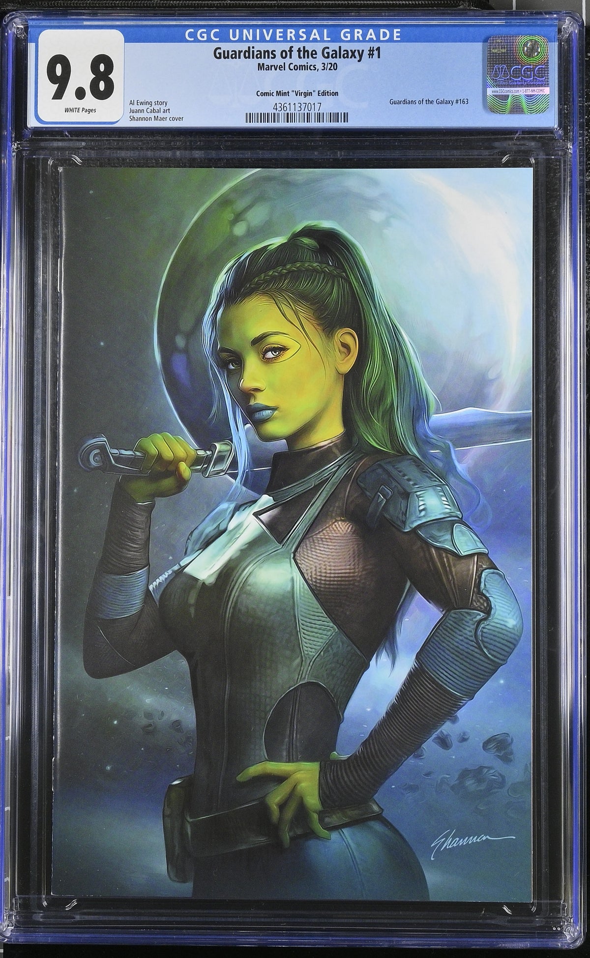 Guardians of the Galaxy #1 (Comic Mint "Virgin" Edition) CGC 9.8