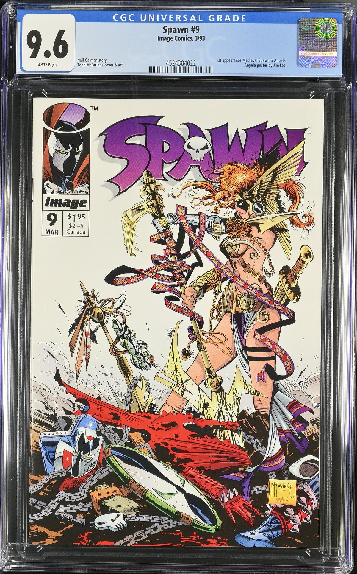 Spawn #9 CGC 9.6