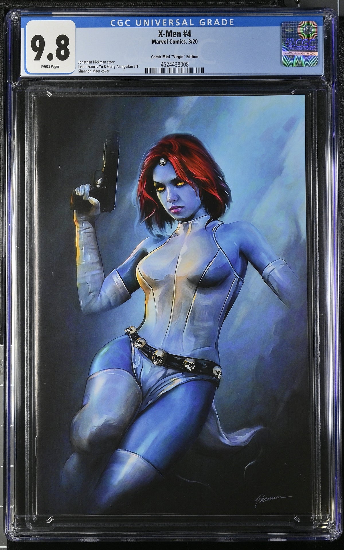 X-Men #4 (The Comic Mint Shannon Maer Virgin Variant) CGC 9.8