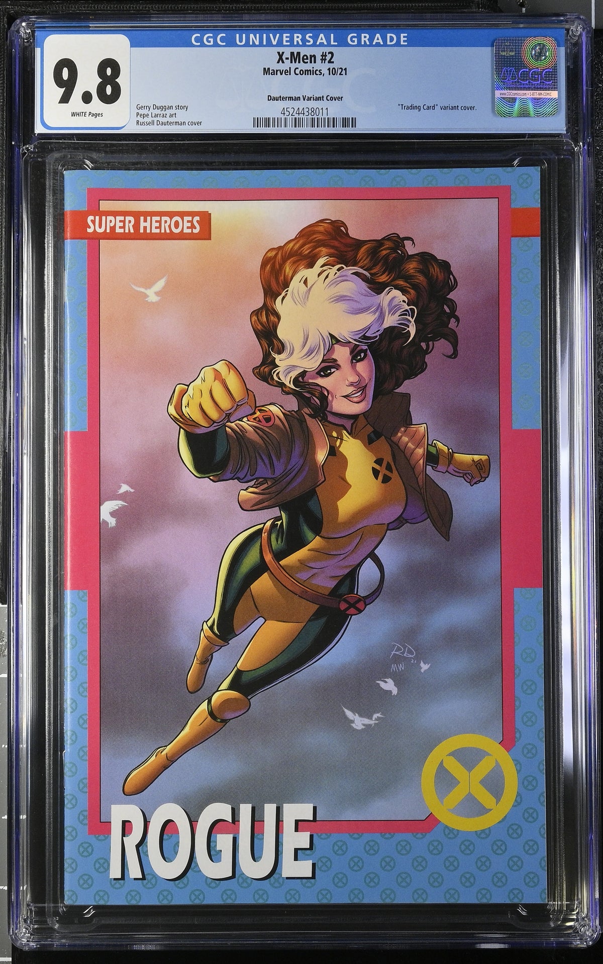 X-Men #2 (Russell Dauterman New Line-Up Trading Card Variant) CGC 9.8