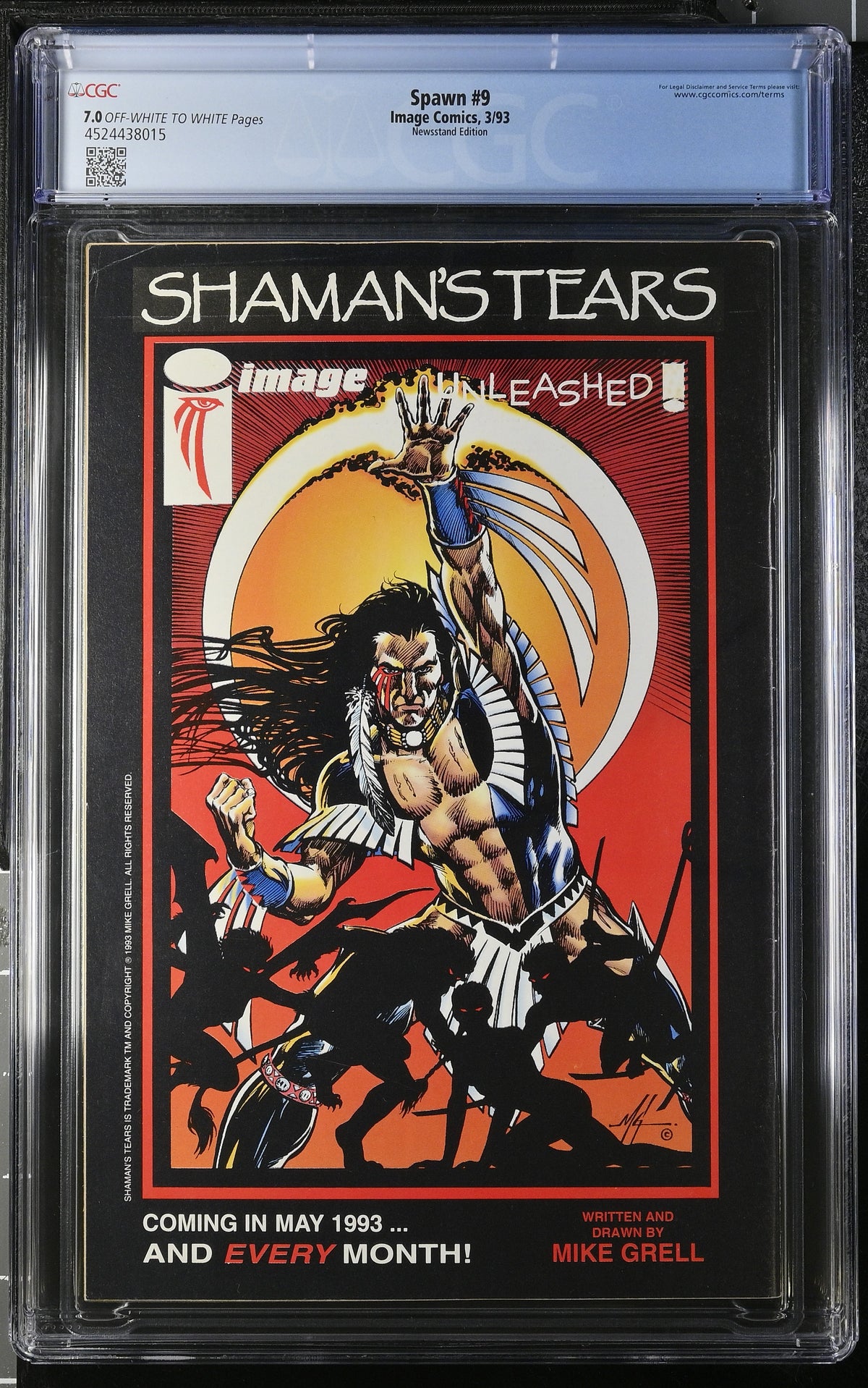 Spawn #9 (Newsstand Edition) CGC 7.0