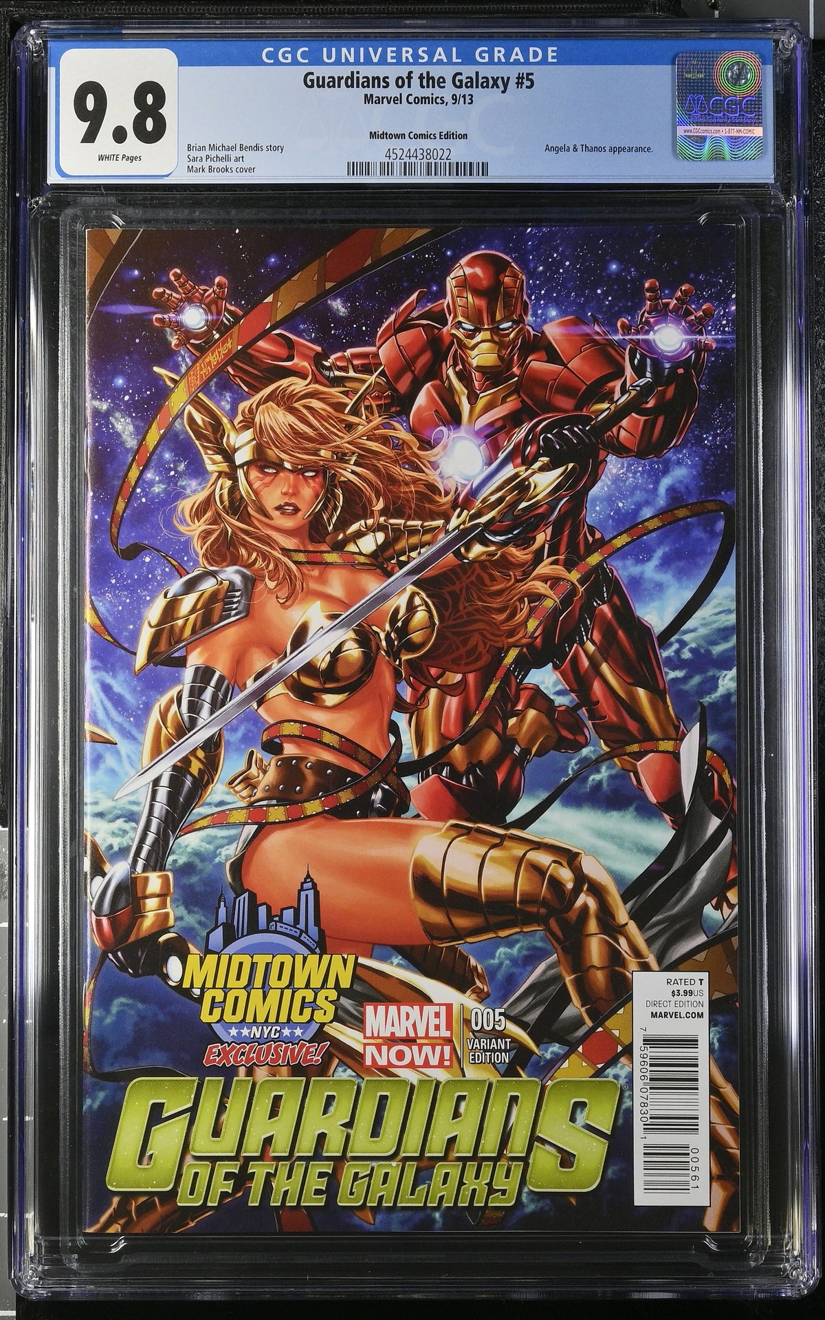 Guardians of the Galaxy #5 (Midtown Comics Mark Brooks Variant) CGC 9.8