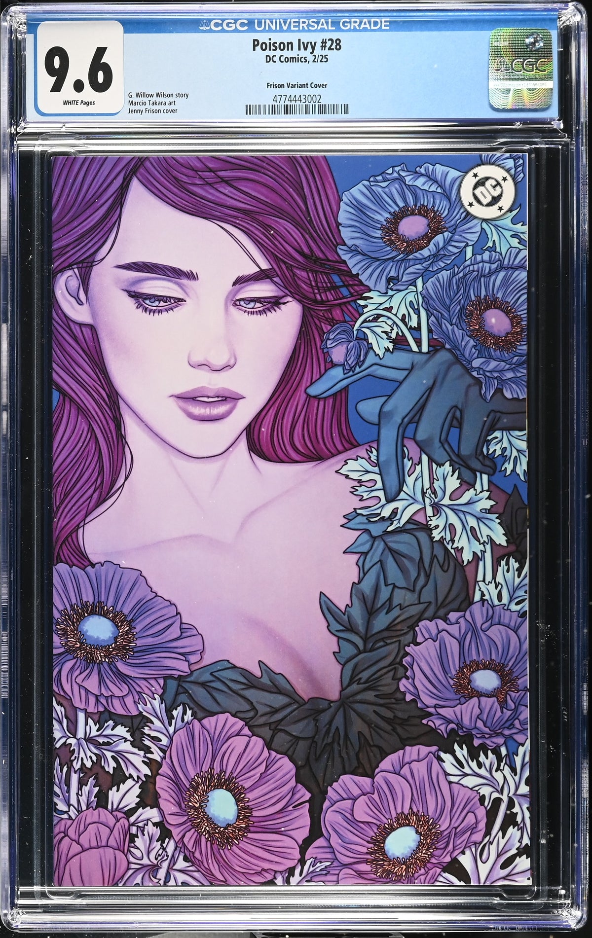 Poison Ivy #28 (Cover F 1:50 Jenny Frison Virgin Variant) CGC 9.6