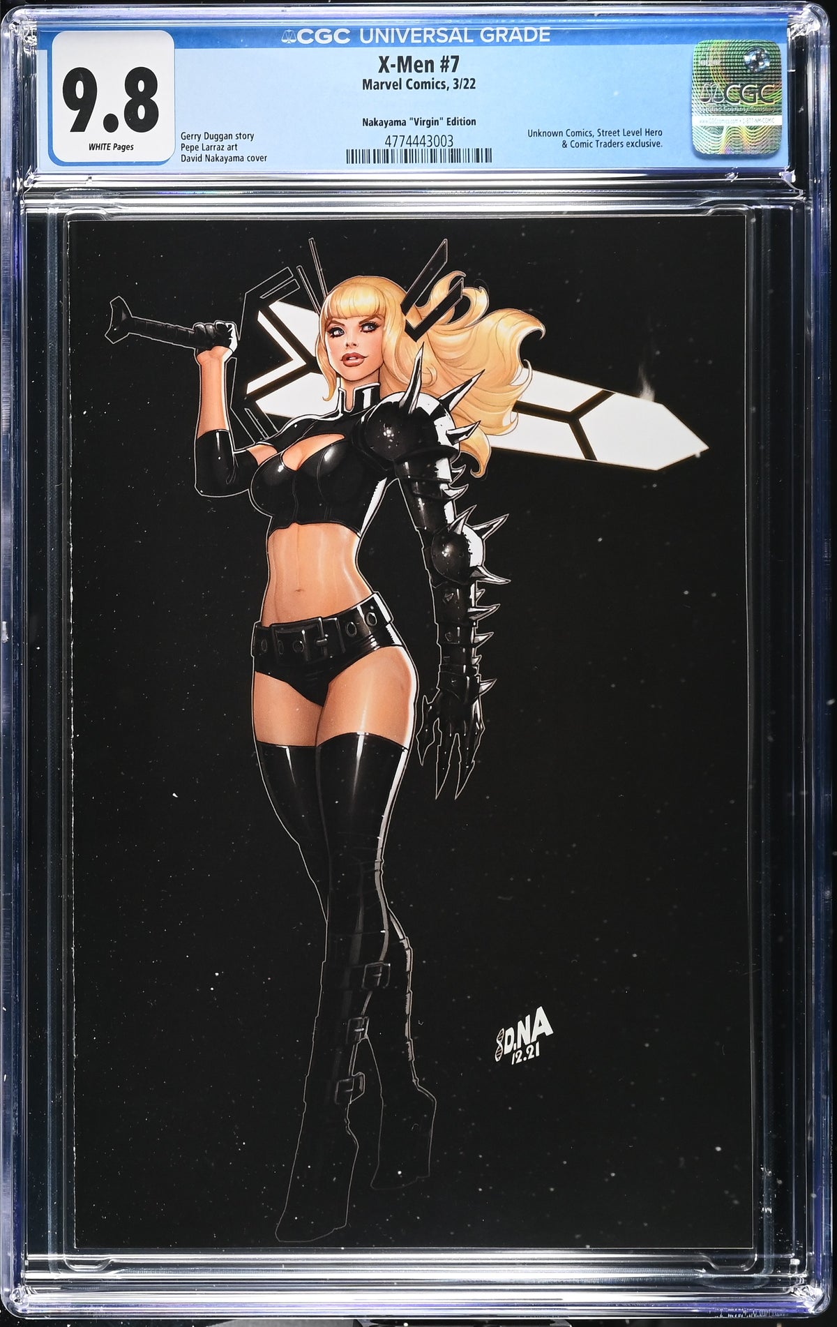 X-Men #7 (Nakayama "Virgin" Edition) CGC 9.8