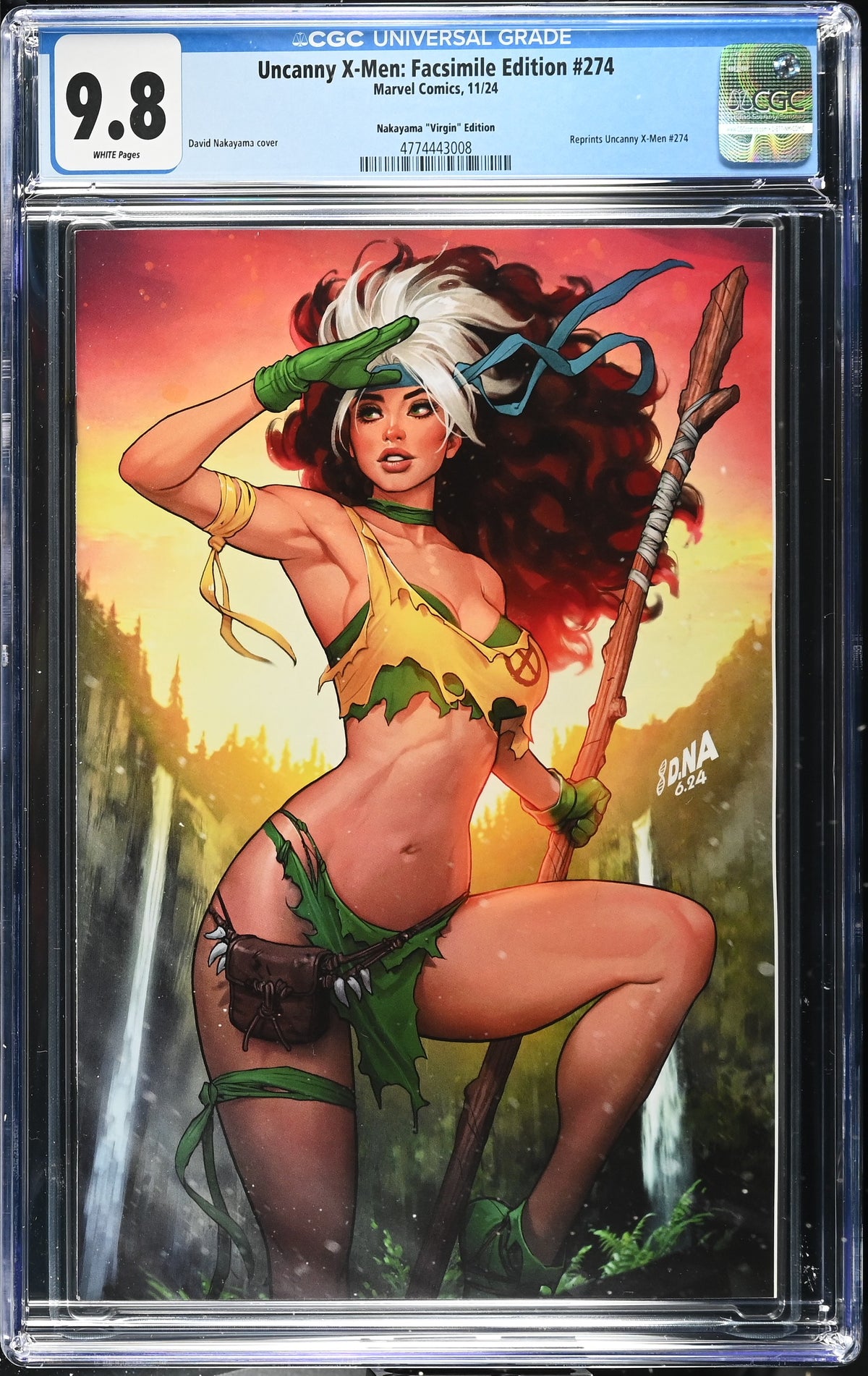 Uncanny X-Men: Facsimile Edition #274 (Nakayama "Virgin" Edition) CGC 9.8