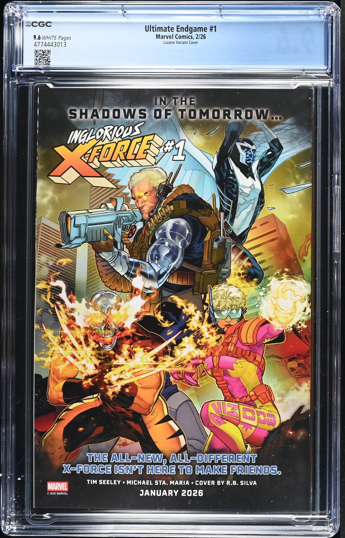 Ultimate Endgame #1 (1:50 Alexander Lozano Variant) CGC 9.6