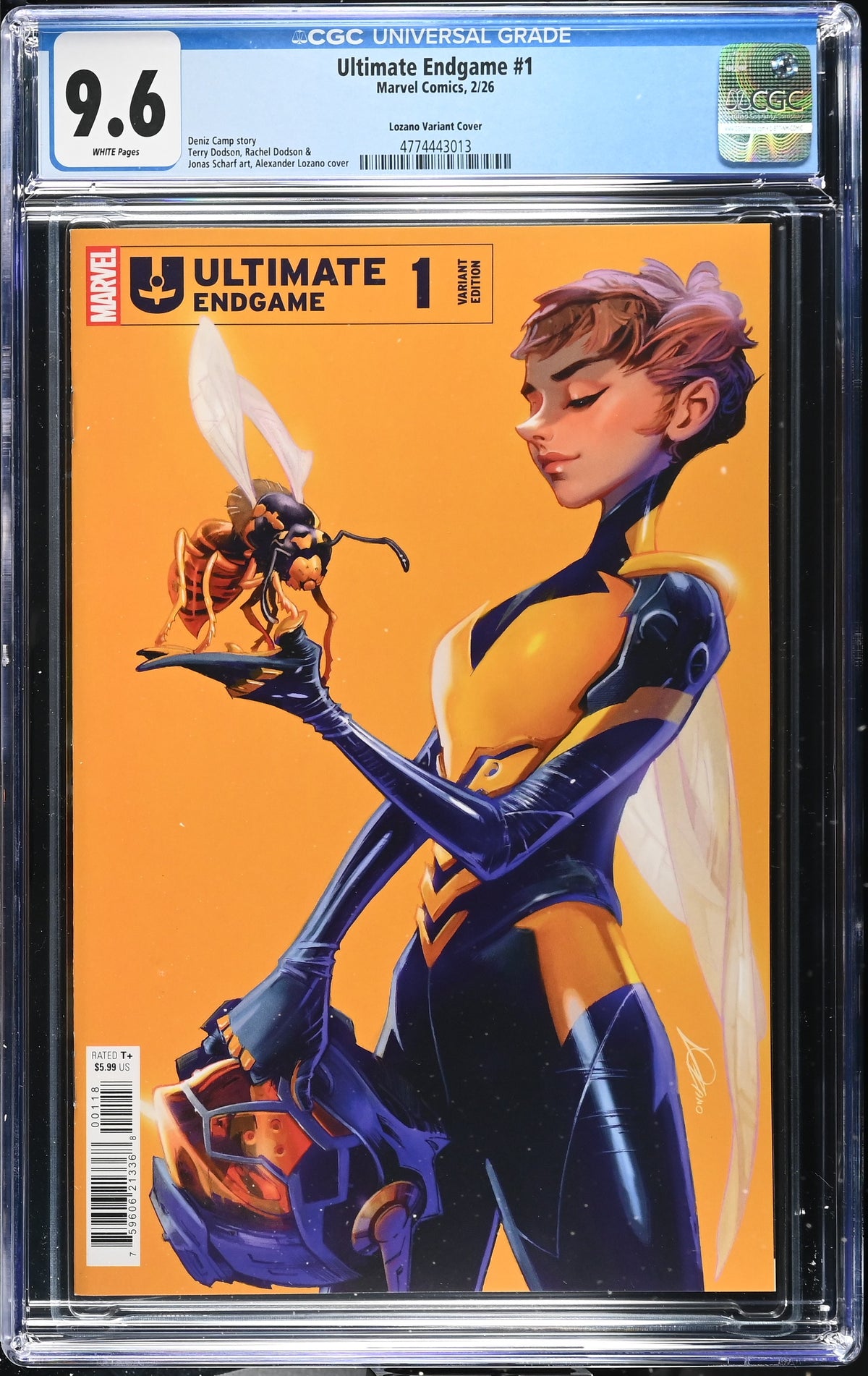 Ultimate Endgame #1 (1:50 Alexander Lozano Variant) CGC 9.6