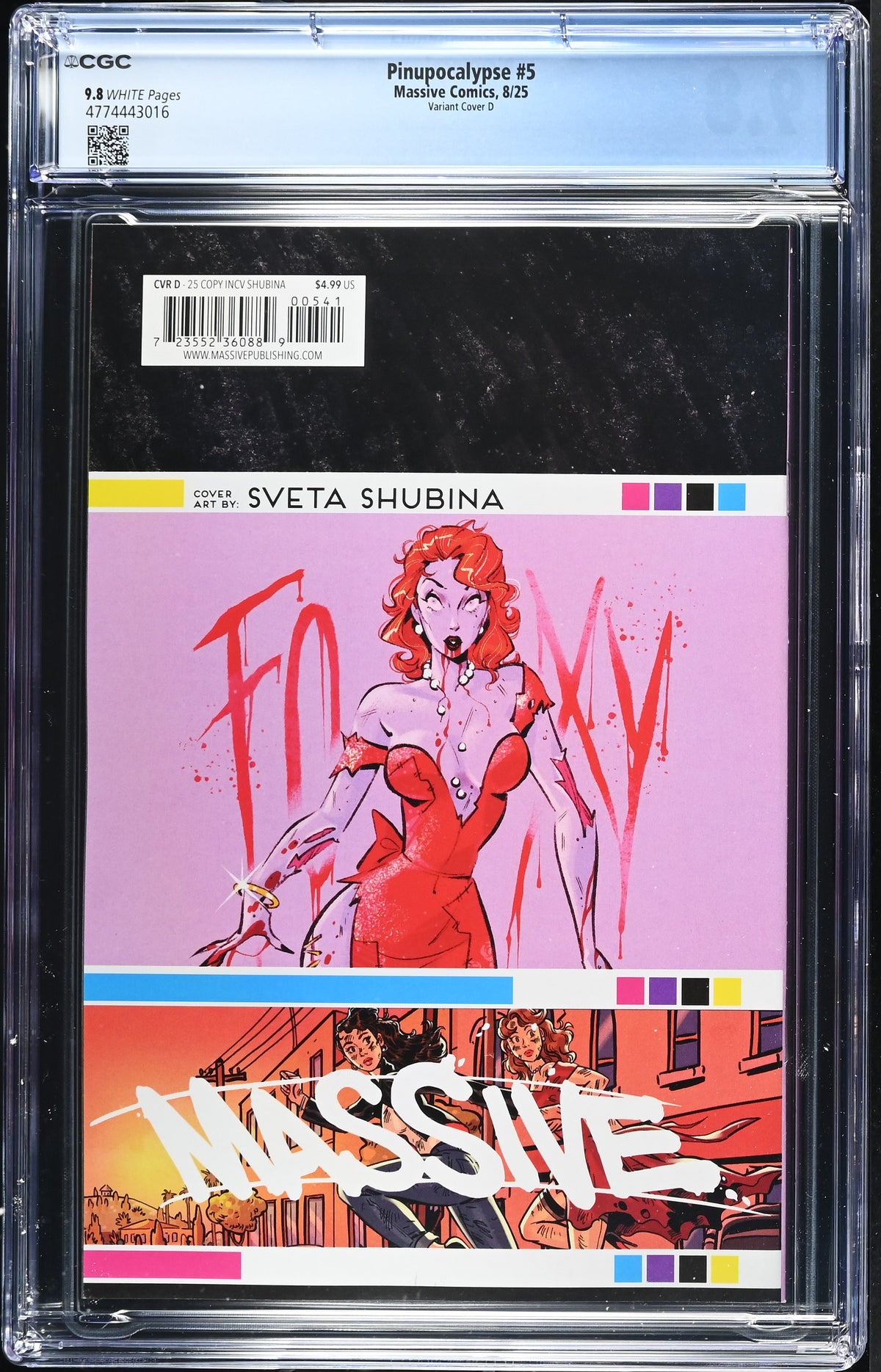 Pinupocalypse #5 (Cover D 1:25 Sveta Shubina Virgin Variant) CGC 9.8