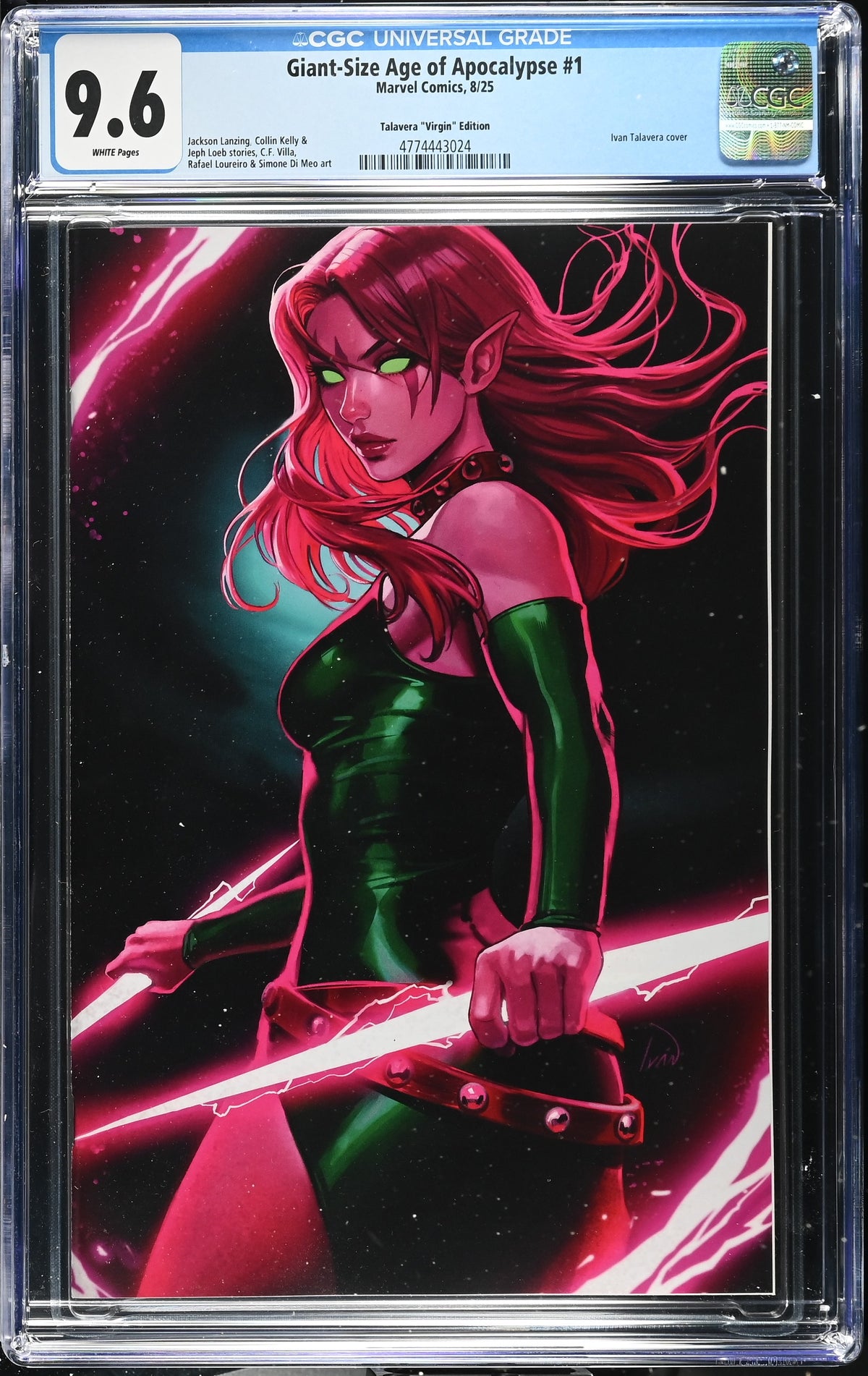 Giant-Size Age of Apocalypse #1 (1:50 Ivan Talavera Virgin Variant) CGC 9.6