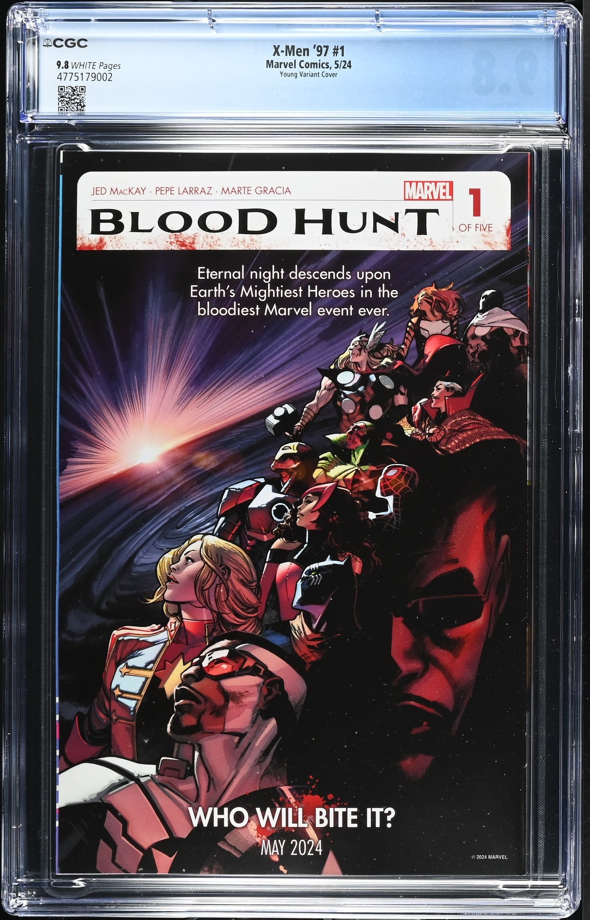X-Men '97 #1 (1:25 Ethan Young Variant) CGC 9.8