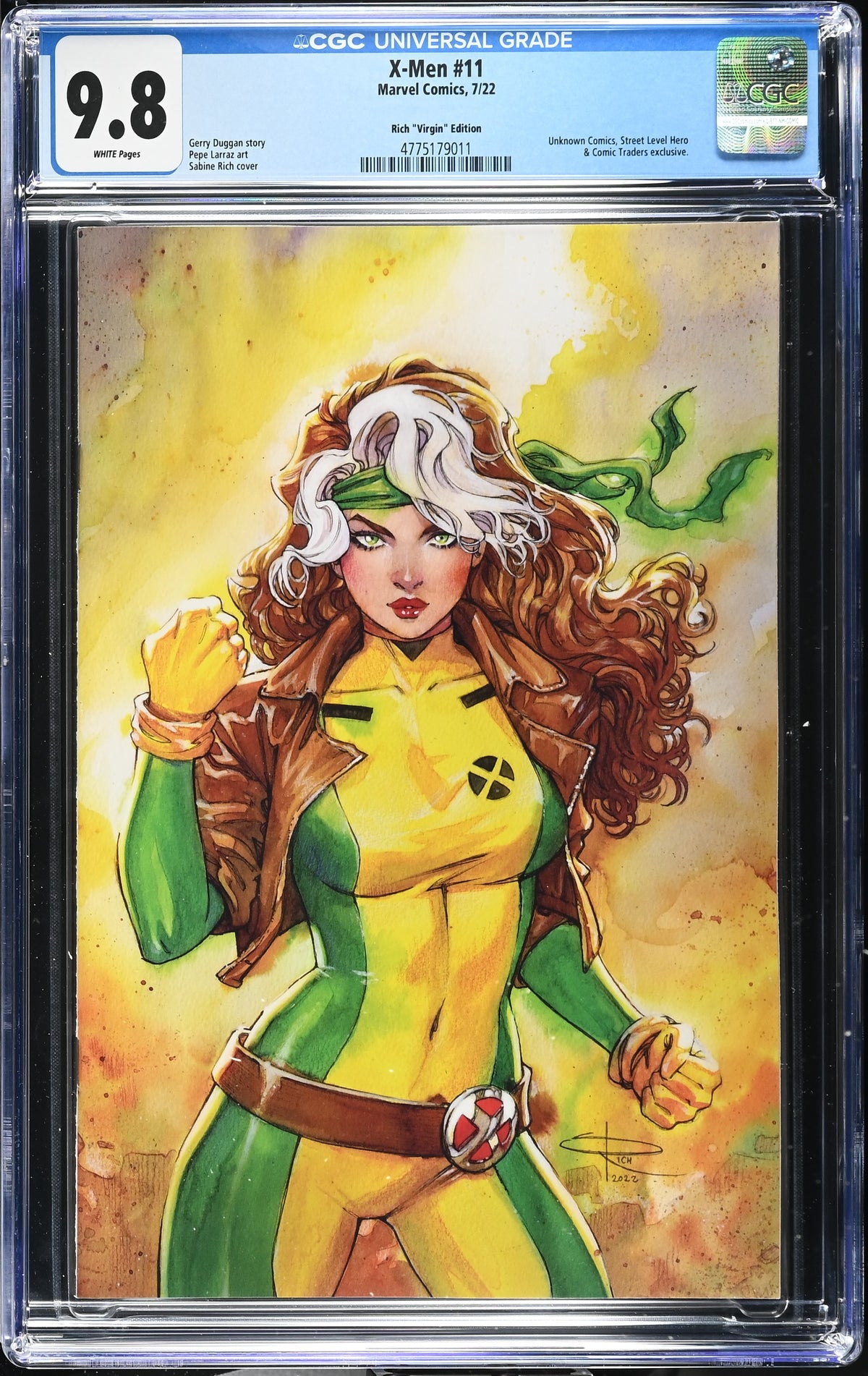 X-Men #11 (Rich "Virgin" Edition) CGC 9.8