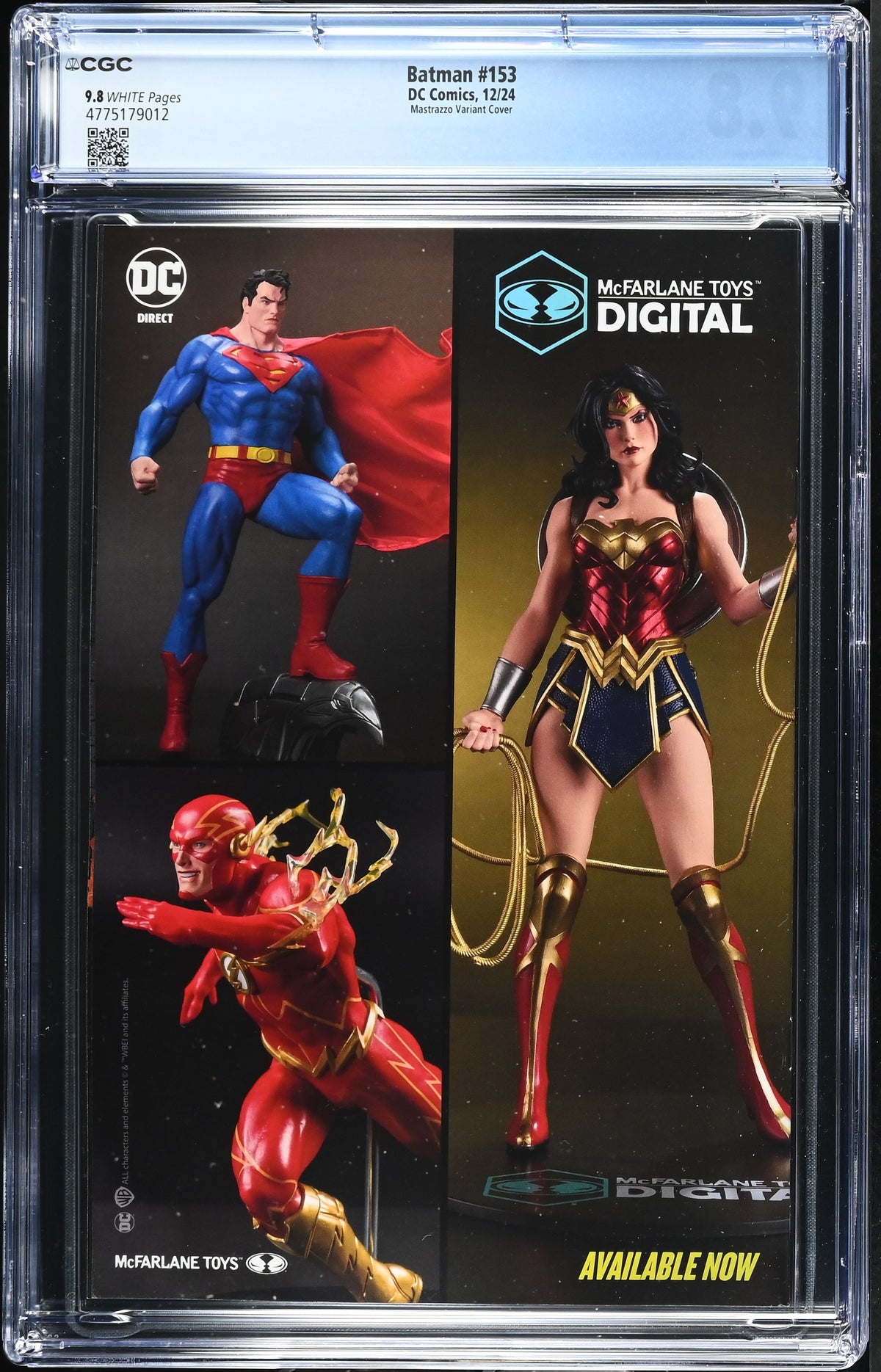 Batman #153 (Cover F 1:25 Marco Mastrazzo Variant) CGC 9.8