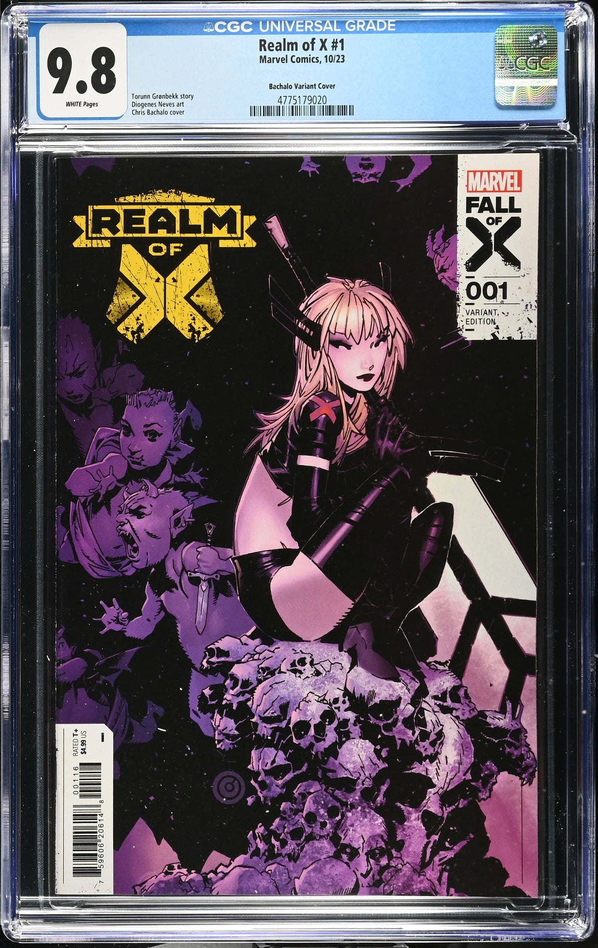 Realm of X #1 (1:25 Chris Bachalo Variant) CGC 9.8