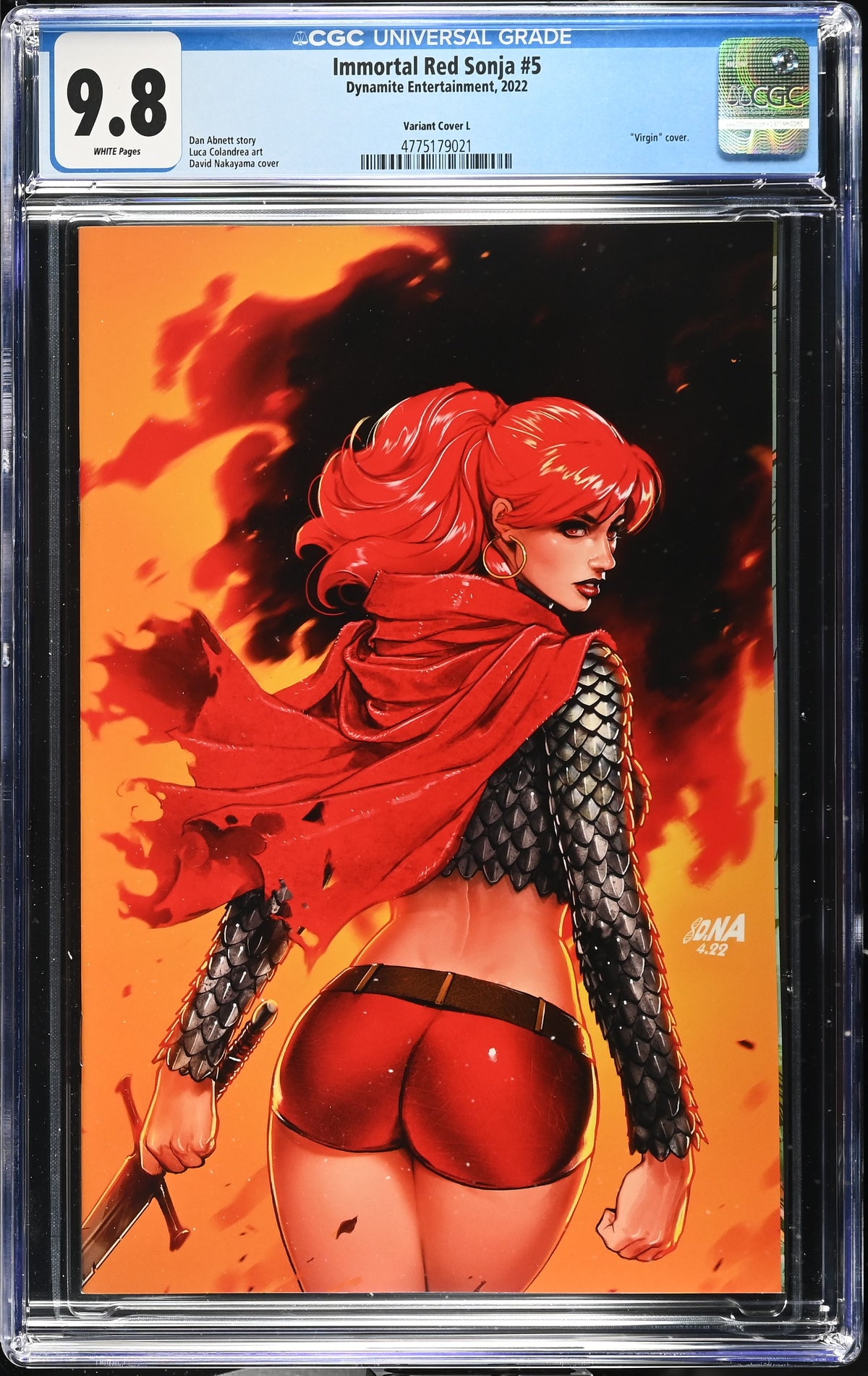 Immortal Red Sonja #5 (Variant Cover L) CGC 9.8