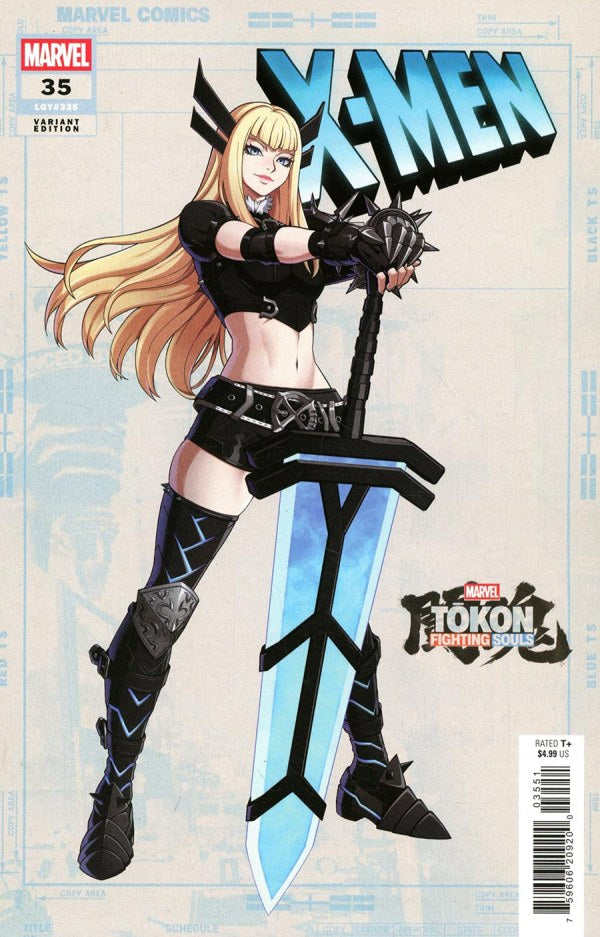 X-Men #35 (Marvel Games Marvel Tōkon: Fighting Souls Variant)