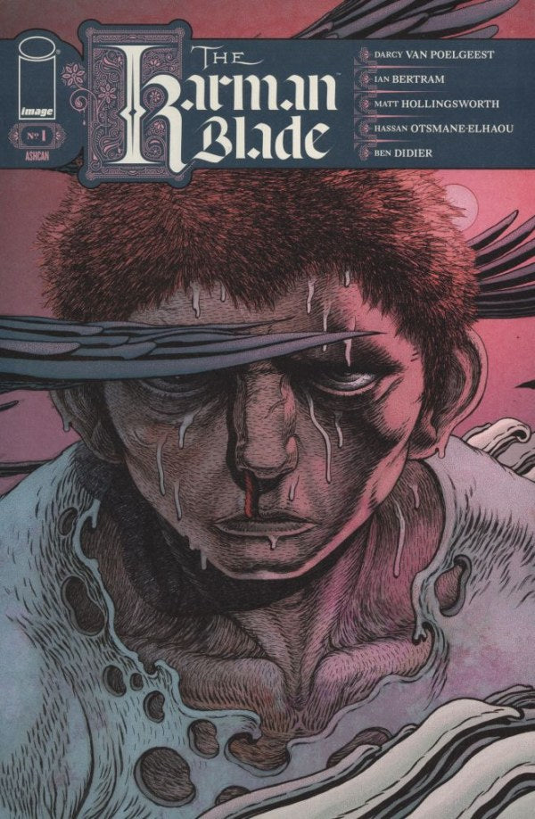 The Karman Blade Ashcan #1 (One Per Store Ian Bertram Wraparound Variant)